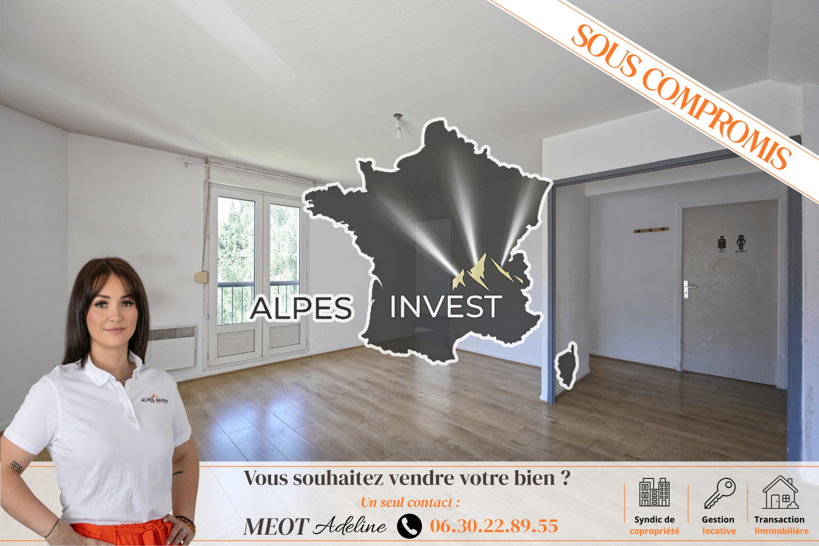 Appartement 4 pièces 87 m² · à Pontcharra · 86,7 m² · 158 000 €