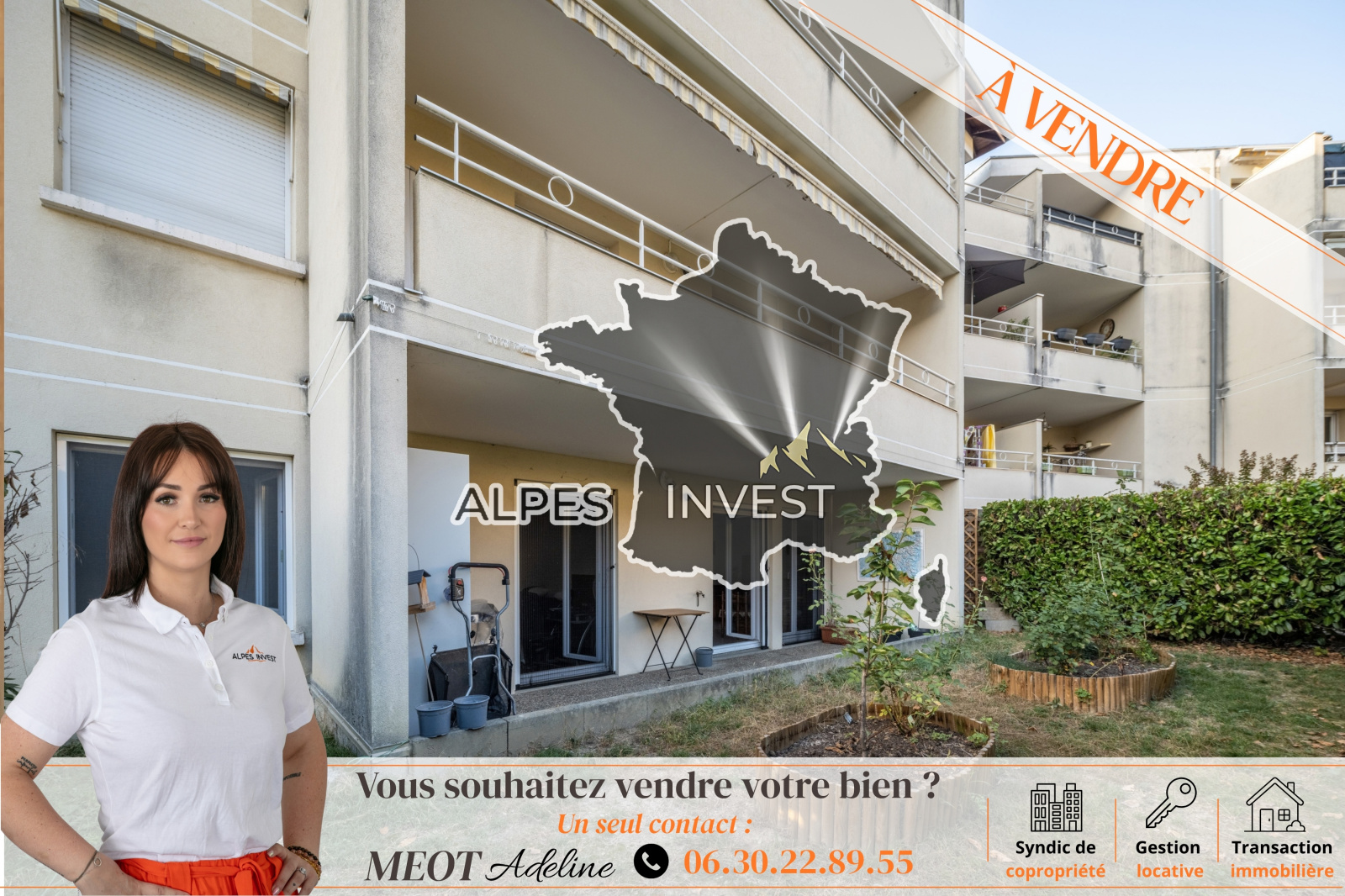 Appartement 3 pièces 64 m² · à Pontcharra · 64 m² · 220 000 €